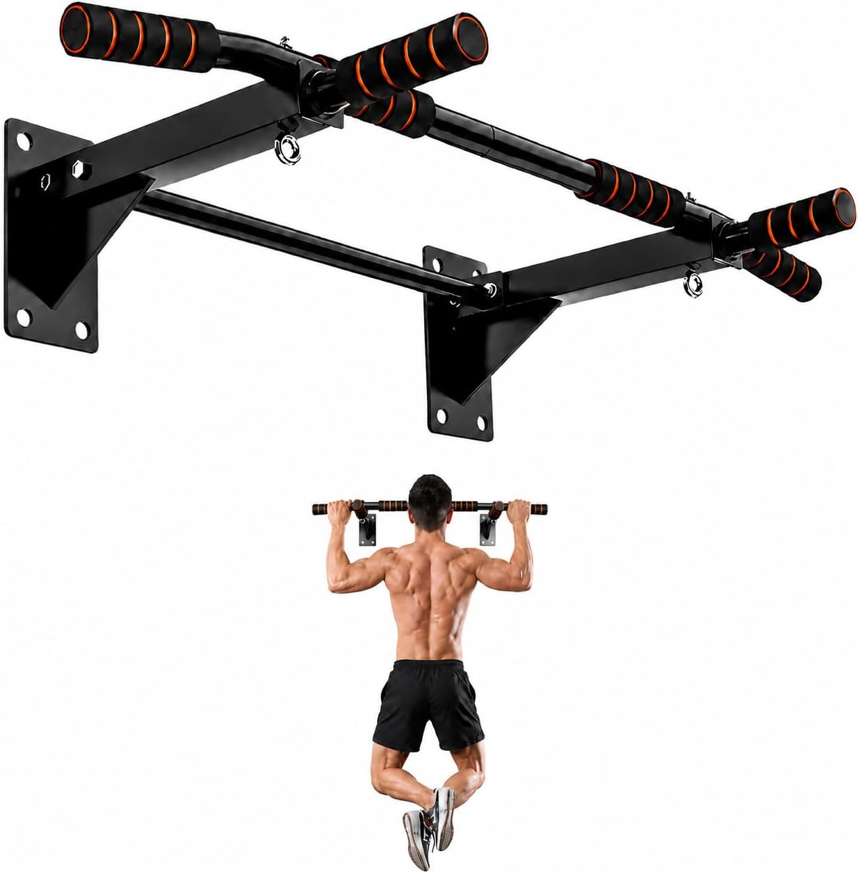 Pull-Up Bar for Home Gym, Wall - Pull Up Bar recension och pris