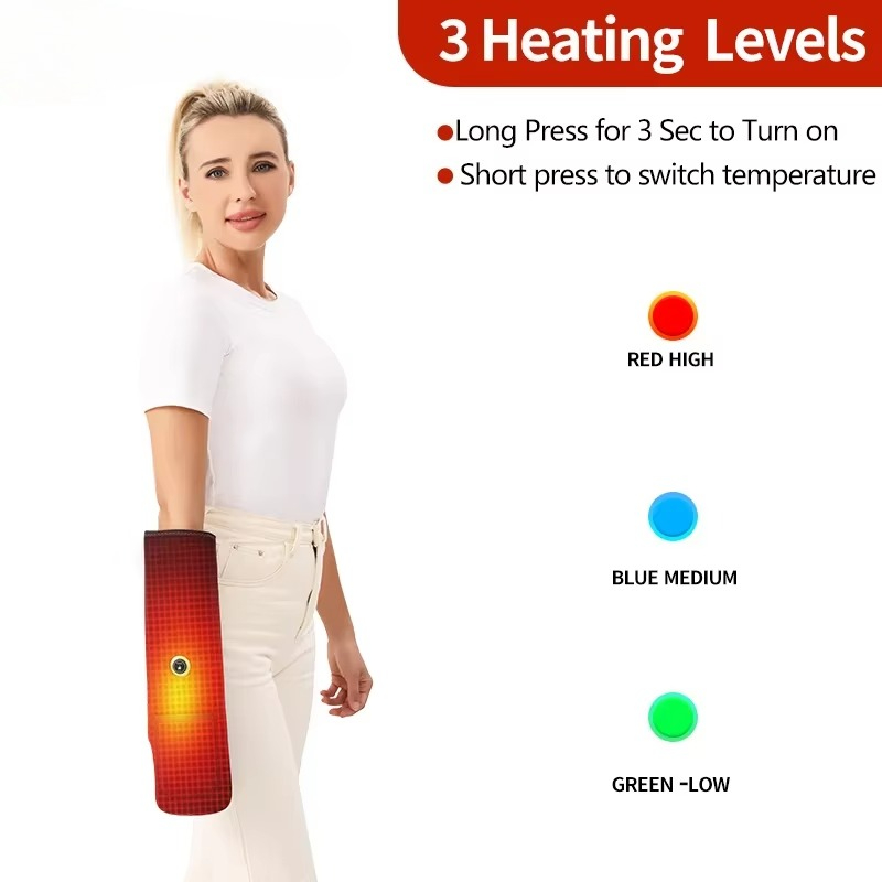 Long Arm Heating Support Elbow - Wrist Wraps recension och pris