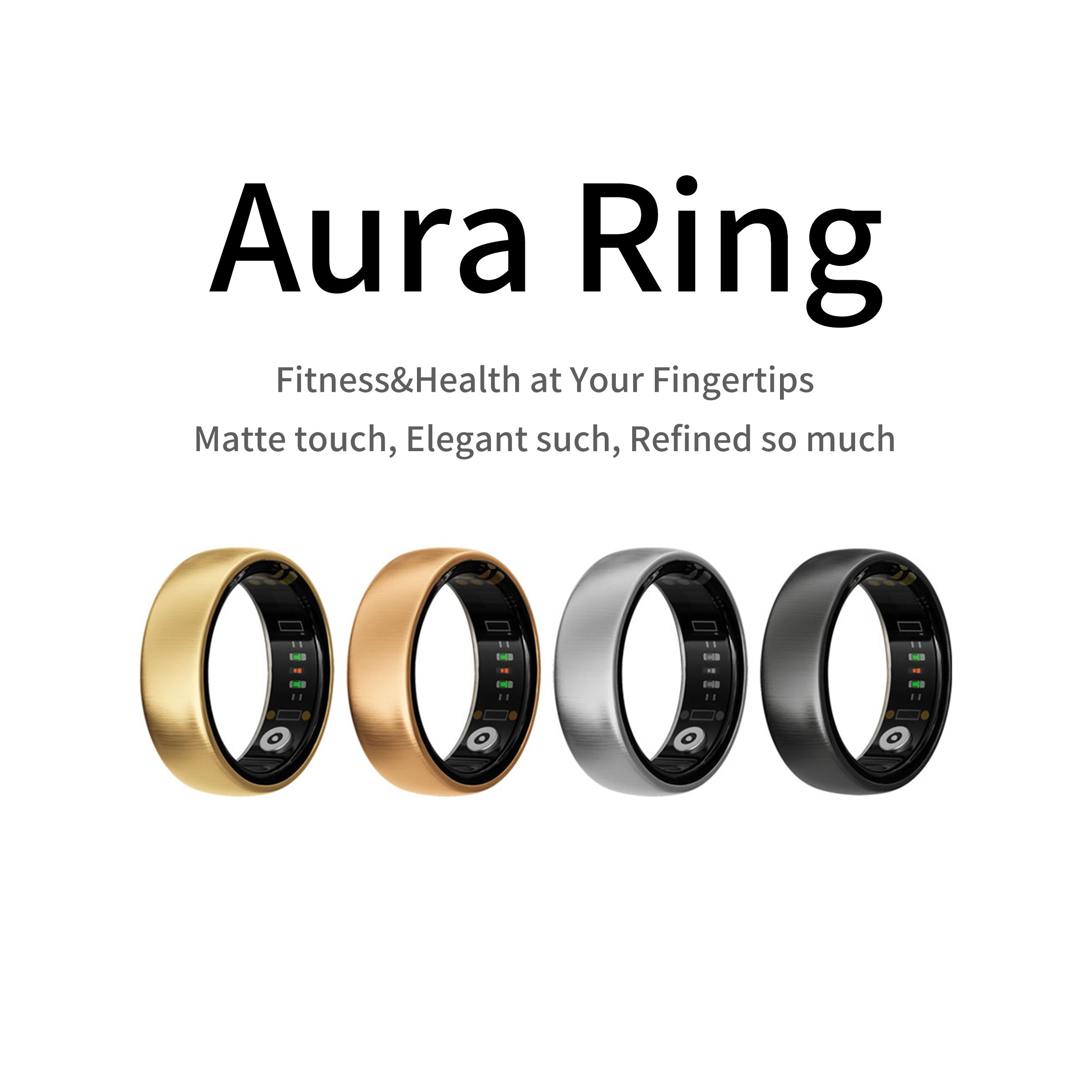 AURA Matt Smart Ring Fitness S - Gymnastic Ring recension och pris