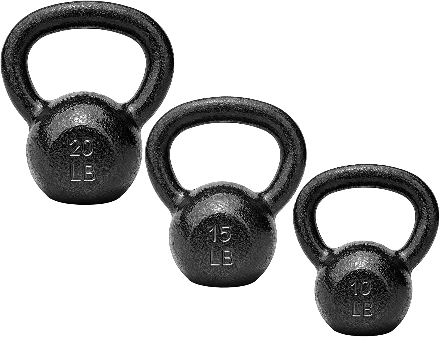 Cast Iron Kettlebells 5-50 LB  - Kettlebell recension och pris